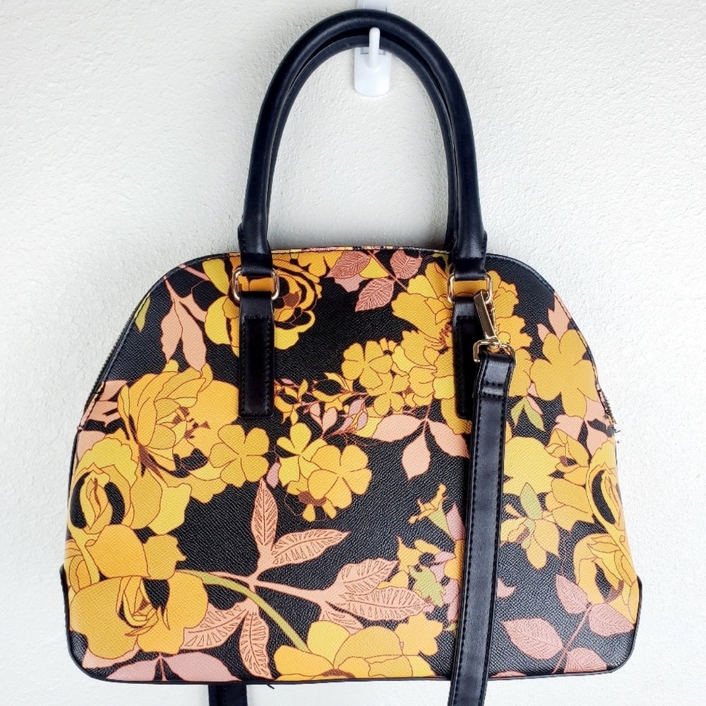A New Day Floral Print Cross Body Bag